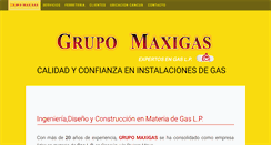 Desktop Screenshot of grupo-maxigas.com.mx