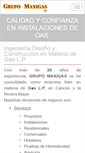 Mobile Screenshot of grupo-maxigas.com.mx